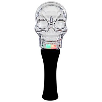 Northlight LED Transparent Halloween Skull Light