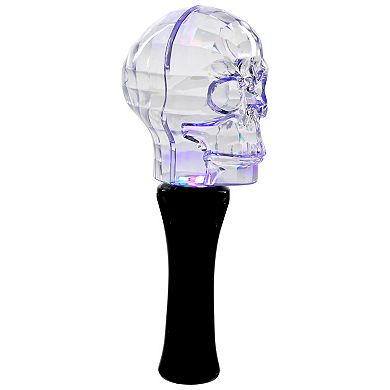 Northlight LED Transparent Halloween Skull Light