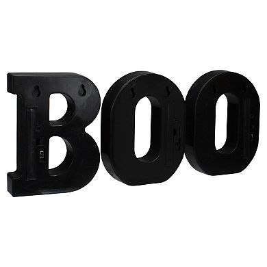 Northlight Light-Up Boo Halloween Marquee Table Decor