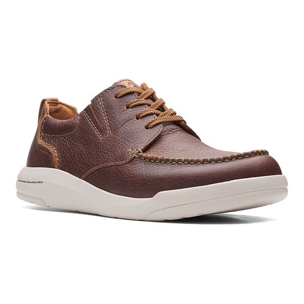 Clarks men's hot sale leather sneakers