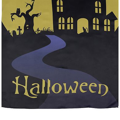 Northlight Haunted House Halloween Outdoor Garden Flag