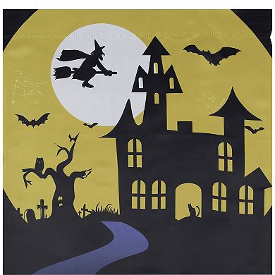Northlight Haunted House Halloween Outdoor Garden Flag