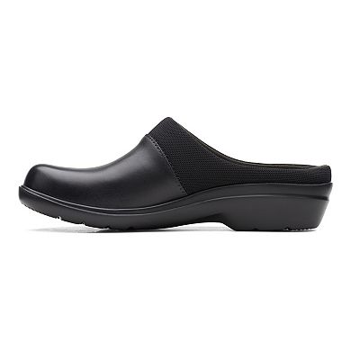 Clarks® Sashlyn Clog Women's Leather Clogs