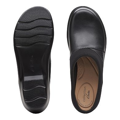 Clarks® Sashlyn Clog Women's Leather Clogs