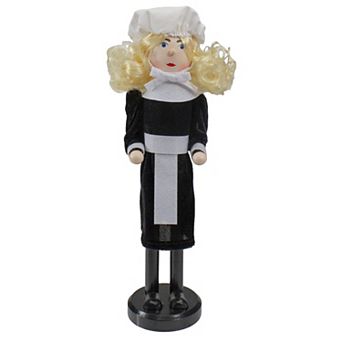 Northlight Pilgrim Woman Thanksgiving Nutcracker Floor Decor