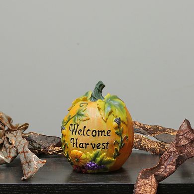 Northlight 7" Floral Harvest Thanksgiving Tabletop Decor