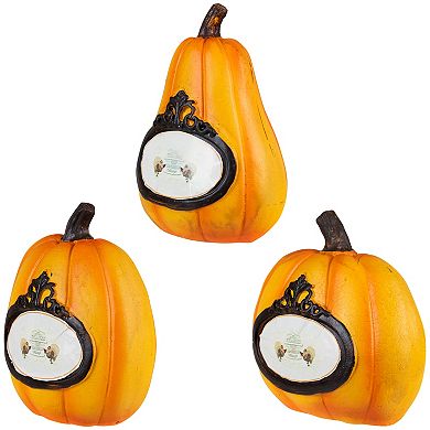Northlight Pumpkin Thanksgiving Table Decor 3-piece Set