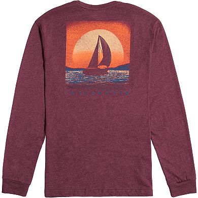 Men's IZOD Saltwater Long Sleeve Graphic Tee