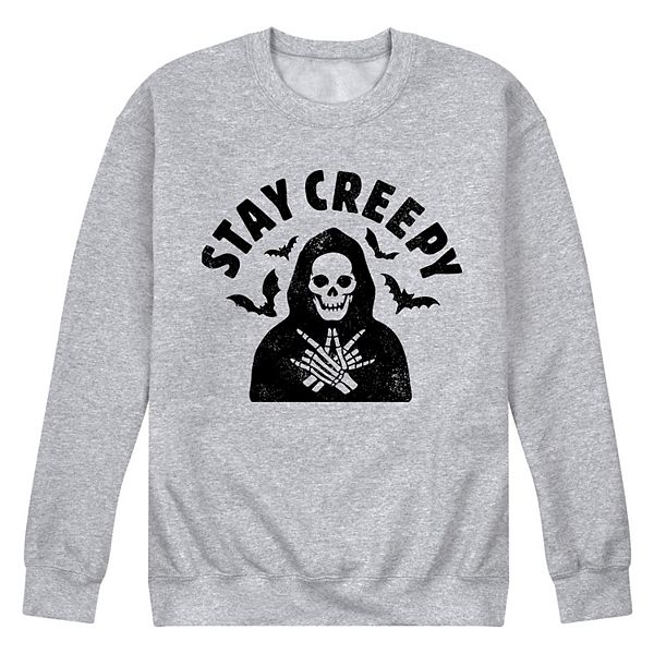 Men's Stay Creepy Skeleton Sweatshirt