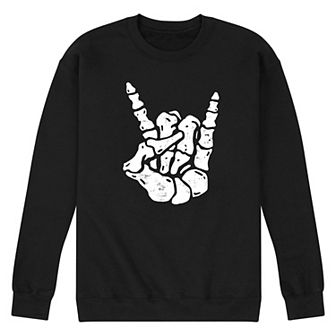 Men's Rocker Skeleton Hand Sweatshirt
