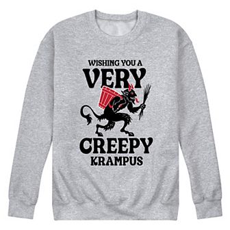 Men's Very Creepy Krampus Sweatshirt
