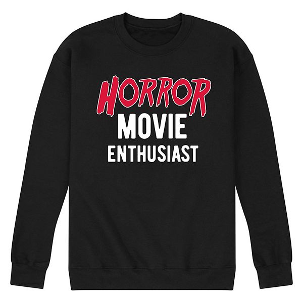 Men's Horror Movie Enthusiast Sweatshirt