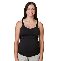 Maternity Top SMALL Shirt w/ Side Tie NEW Kohls A Glow Pregnancy S 4 6  a:glow