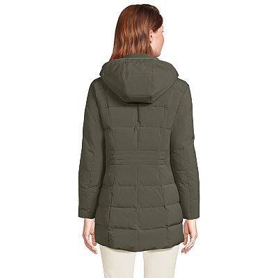 Women s Lands End Quilted Stretch Down Coat