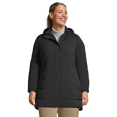 Lands end womens plus size coats online