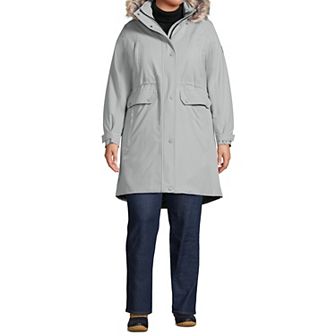 Plus Size Lands' End Expedition Down Waterproof Winter Parka