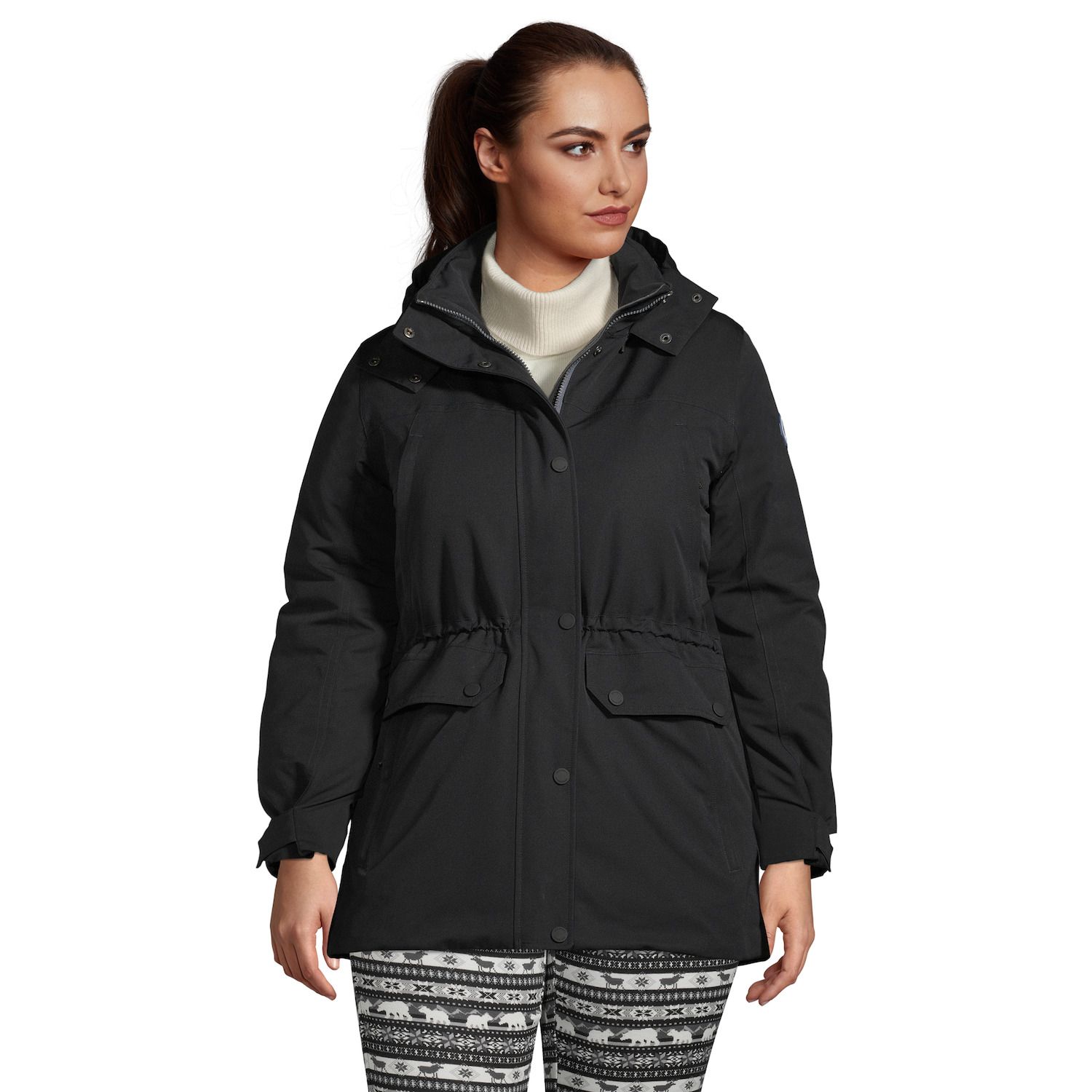 womens plus size waterproof winter coats