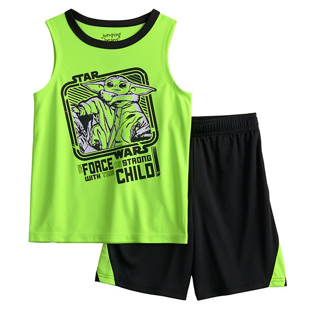 Boys 4-8 Jumping Beans® Active Muscle Tank Top & Shorts Set