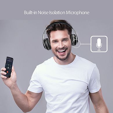 Adesso Xtream P500 Multimedia Bluetooth Headphones with Built-in Microphone