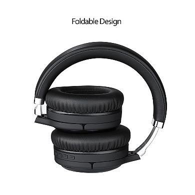 Adesso Xtream P600 Multimedia Bluetooth Active Noise Cancellation Headphones with Built-in Microphone