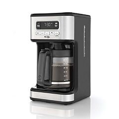 10-Cup Retro Coffee Maker (Black), Kalorik