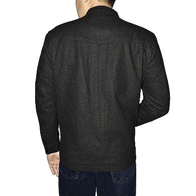 Big & Tall Victory Outfitters Wool-Blend Stand-Collar Jacket