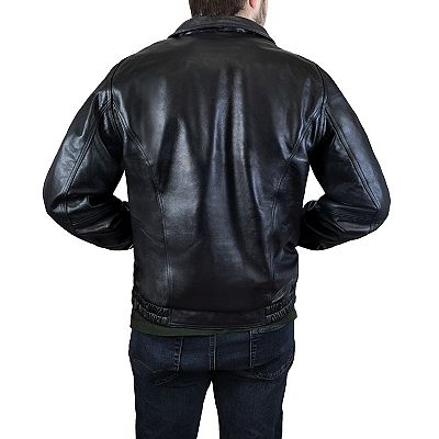 Big & Tall Victory Outfitters Vintage Leather Bomber Jacket