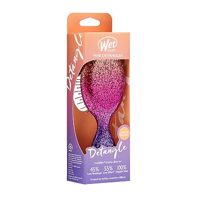 Wet Brush Mini Detangler Hair Brush - Shimmering Sky - Fantastic Dusk