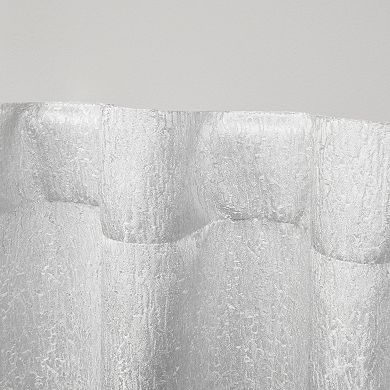 ELLE DECOR Bianca Room Darkening Blackout 2-panel Window Curtain Set