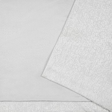 ELLE DECOR Bianca Room Darkening Blackout 2-panel Window Curtain Set