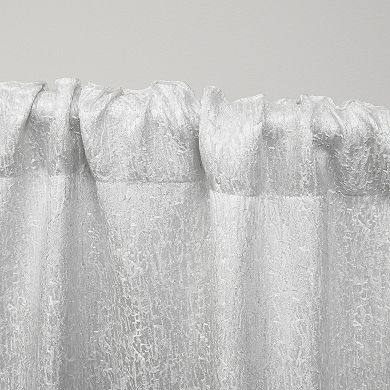 ELLE DECOR Bianca Room Darkening Blackout 2-panel Window Curtain Set