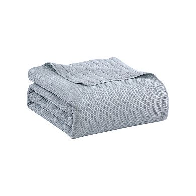 Avondale Manor Lexie Stonewashed Waffle Quilt Set with Shams