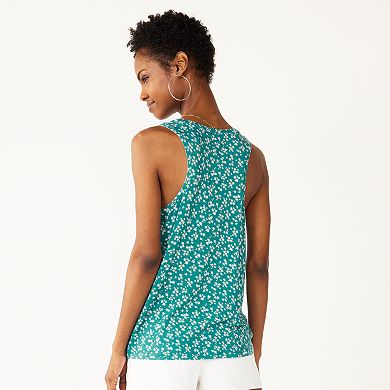 Juniors' SO® Relaxed Scoopneck Tank Top