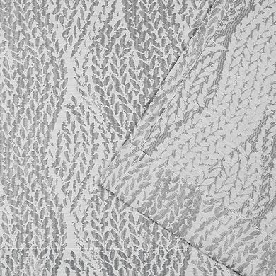 ELLE DECOR Peconic Light Filtering 2-panel Window Curtain Set