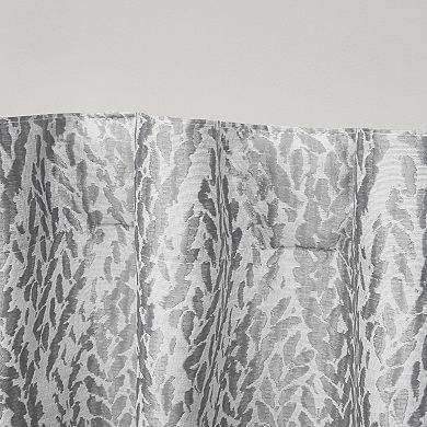 ELLE DECOR Peconic Light Filtering 2-panel Window Curtain Set