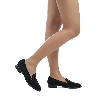 Rag & Co Paulina Women's Suede Loafers