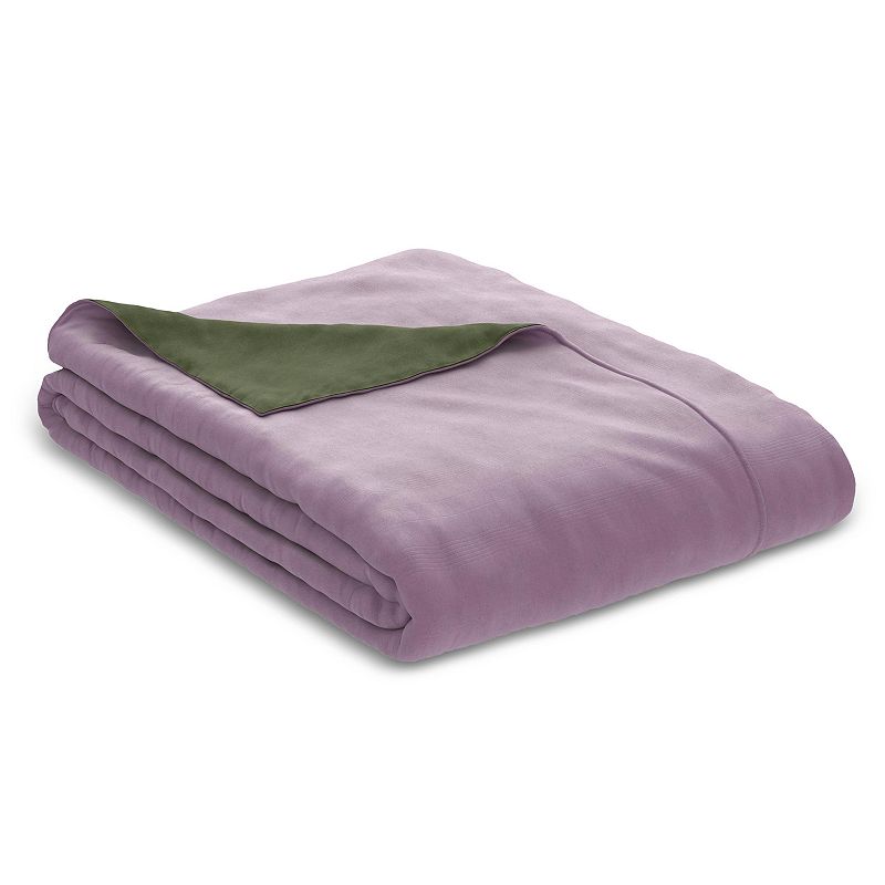 Purecare Purecare Cooling Pillow Shams, Purple, KING SHAM