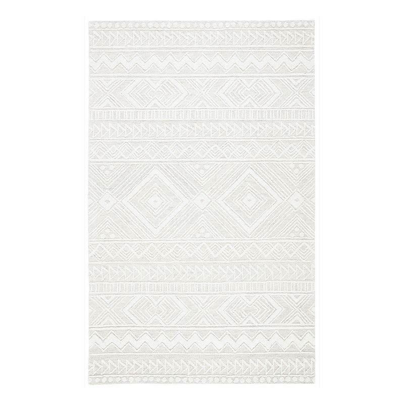 29633647 Safavieh Metro Bailey Indoor Outdoor Rug, Grey, 3X sku 29633647