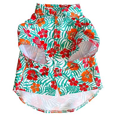 Woof Hawaiian Shirt for Dogs