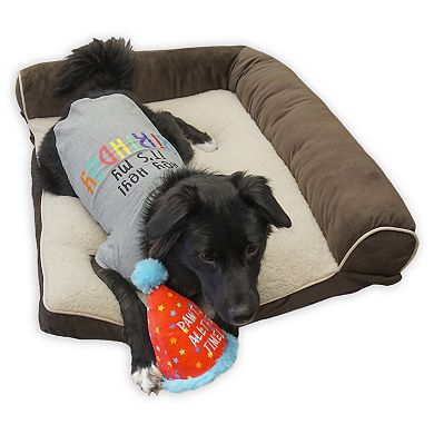 Woof Birthday Tee for Dogs