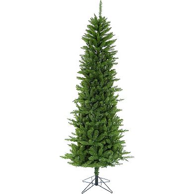 Christmas Time 7.5-ft. LED Winter Wonderland Slim Artificial Christmas Tree