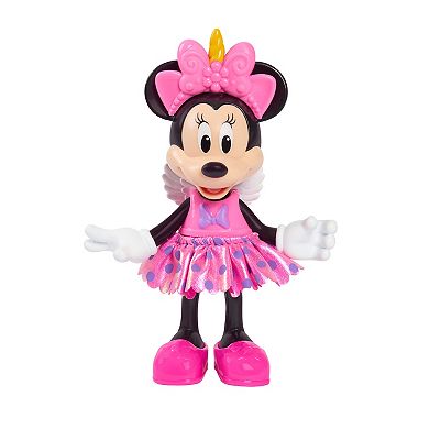 Disney Junior Minnie Mouse Unicorn Fashion Doll with Case by Just Play