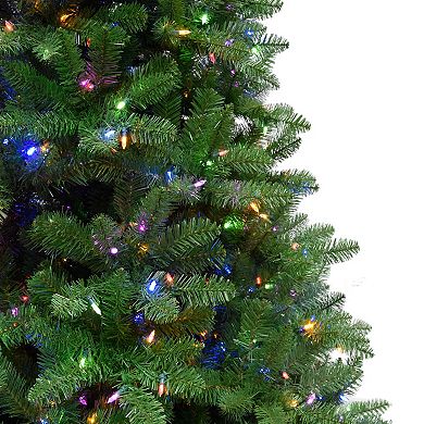 Christmas Time 6.5-ft. Norway Pine LED Artificial Christmas Tree