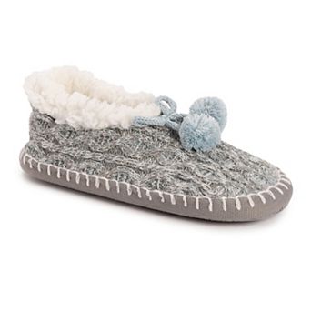 Women's MUK LUKS Patterned Sherpa Ballerina Slippers