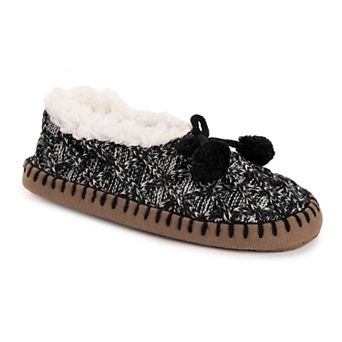 Women's MUK LUKS Patterned Sherpa Ballerina Slippers