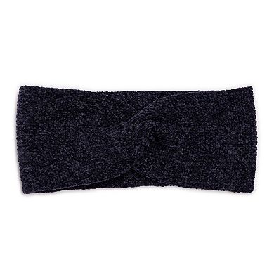 Women's MUK LUKS Chenille Headband and Moisturizing Socks Set