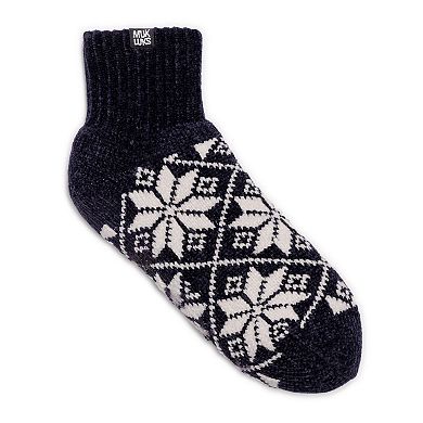 Women's MUK LUKS Chenille Headband and Moisturizing Socks Set