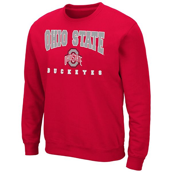 Men's Colosseum Ohio State Buckeyes Fleece Sweatshirt