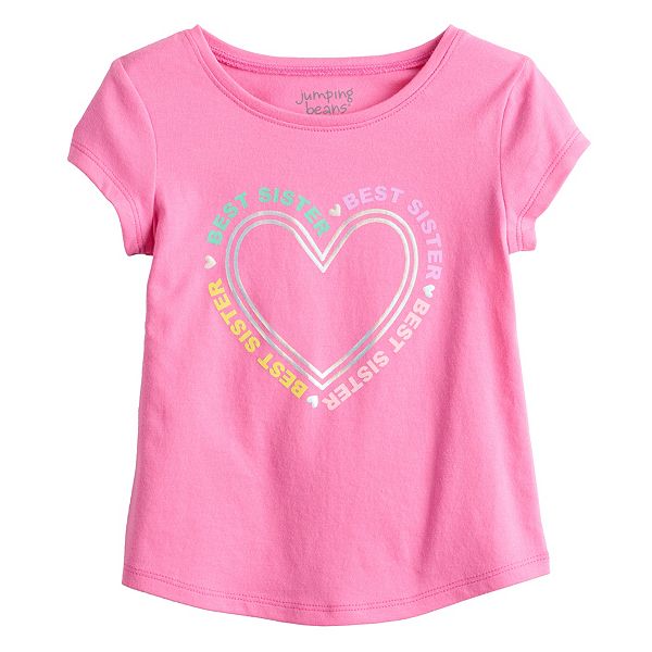 Toddler Girl Jumping Beans® Shirttail Graphic Tee