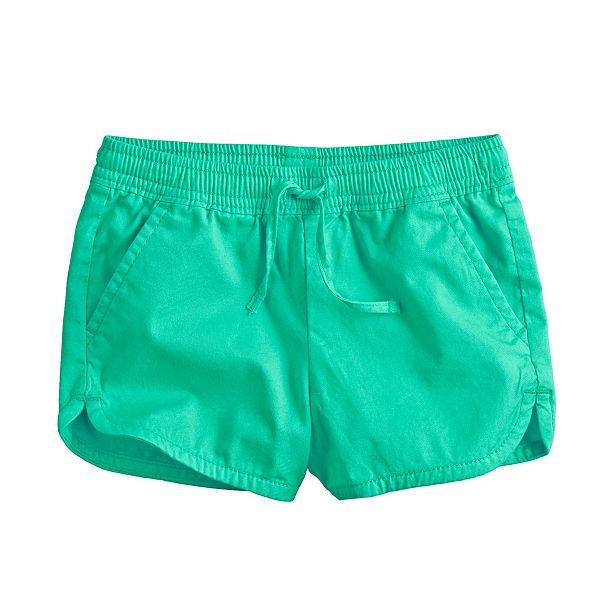 Toddler Girl Jumping Beans® Dolphin Twill Pull-On Shorts